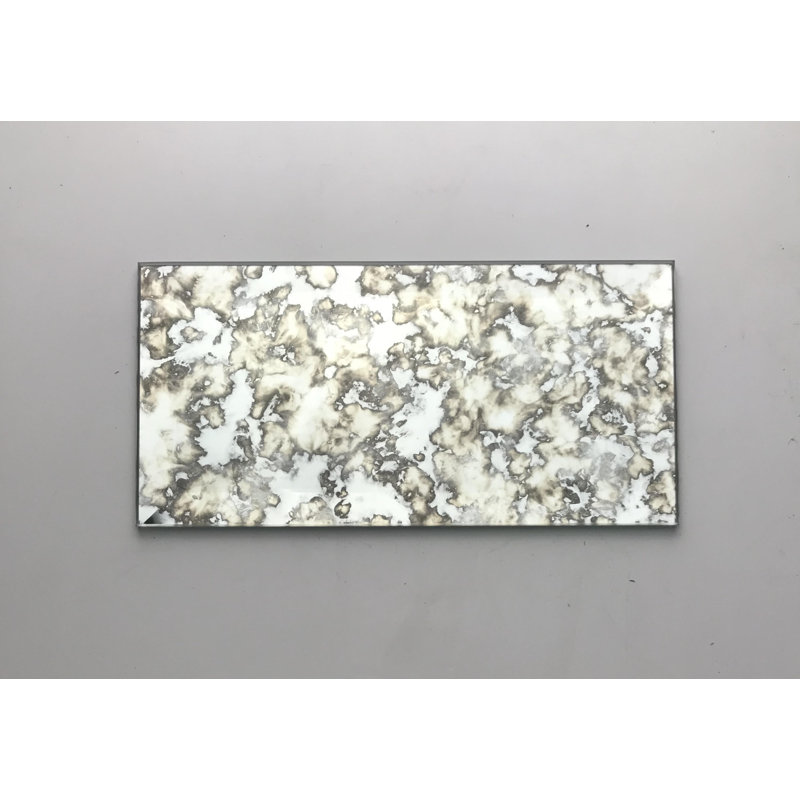 Abolos Reflections 3" x 6" Glass Mirror Peel & Stick Subway Tile Wayfair